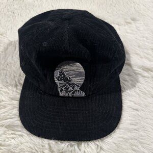 Grassroots California Limited Edition black corduroy hat READ*
